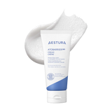 Aestura Atobarrier 365 Cream tube with cream swatch on a white background