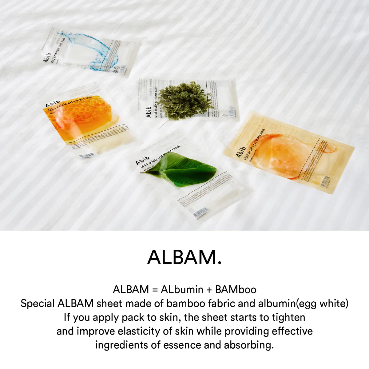 Abib Mild Acidic pH Sheet Mask - Heartleaf Fit