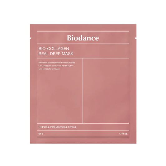 Biodance Bio-Collagen Real Deep Mask packaging on a white background