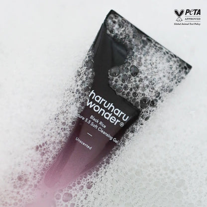 Haruharu Wonder Black Rice Moisture 5.5 Soft Cleansing Gel 100ml