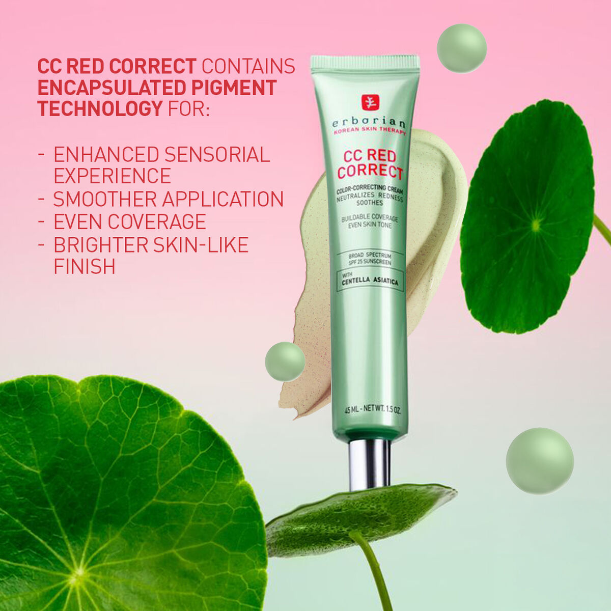 Erborian CC Red Correct 45ml