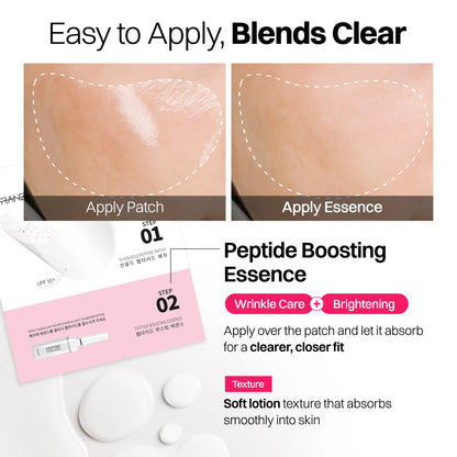 FRANZ Naked SunShield Peptide Patch L Size 5 Pairs