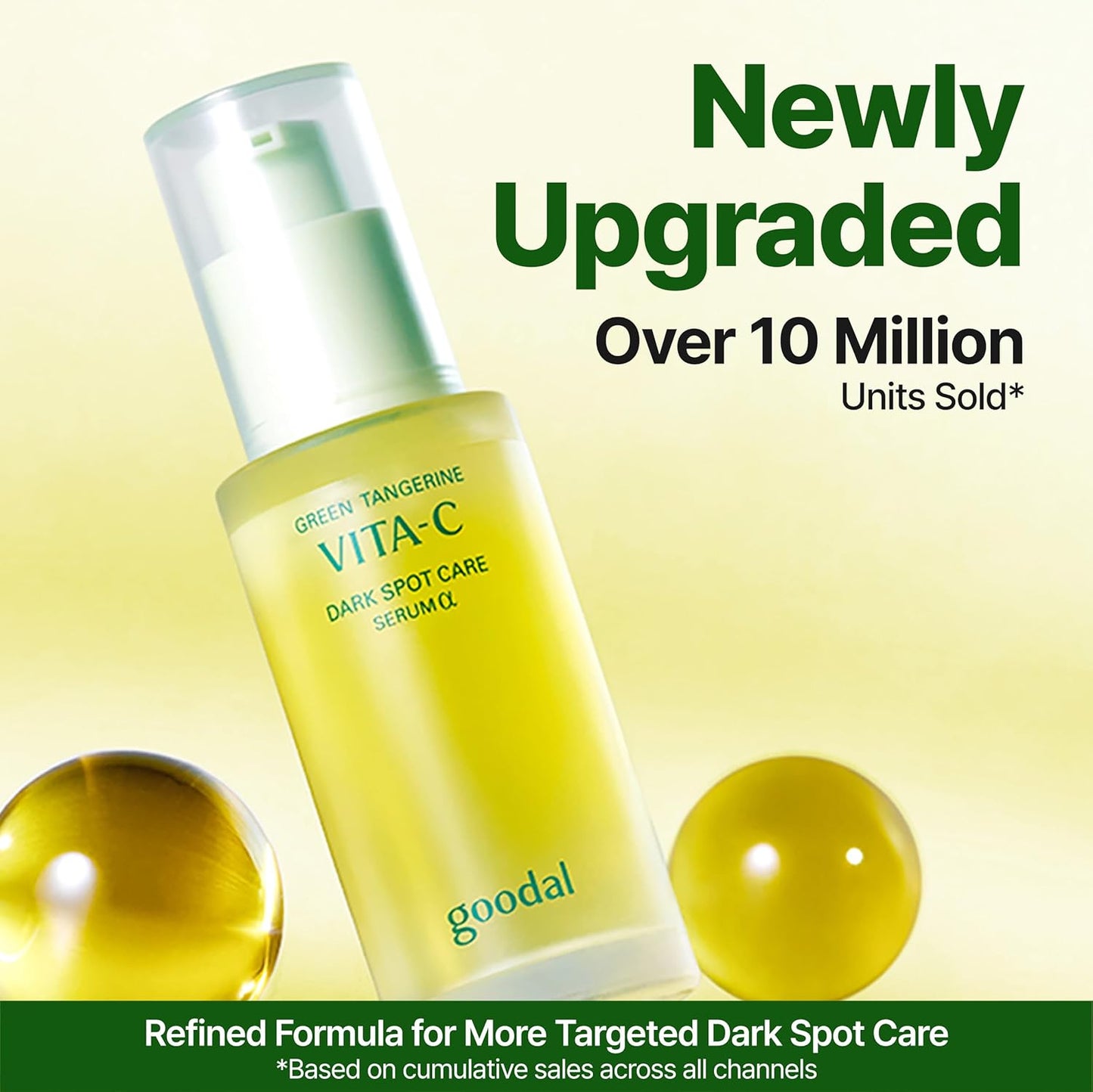 Goodal Green Tangerine Vita-C Dark Spot Care Serum Alpha 50ml Set (Includes Additional 35ml)