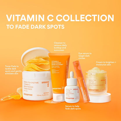 Innisfree Vitamin C Green Tea Enzyme Brightening Serum 30ml