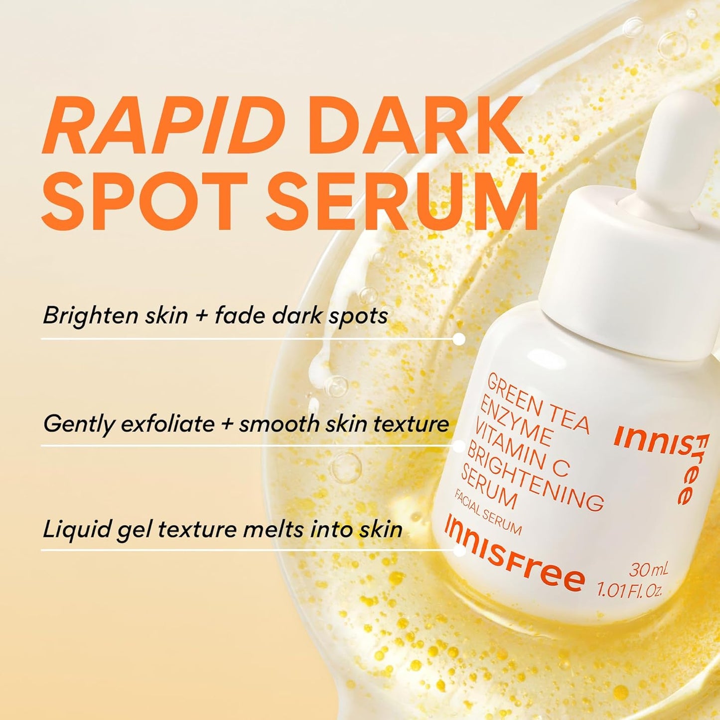 Innisfree Vitamin C Green Tea Enzyme Brightening Serum 30ml