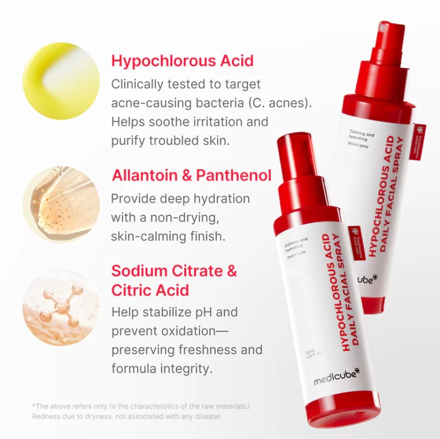 Medicube Hypochlorous Acid Daily Facial Spray Mini 50ml