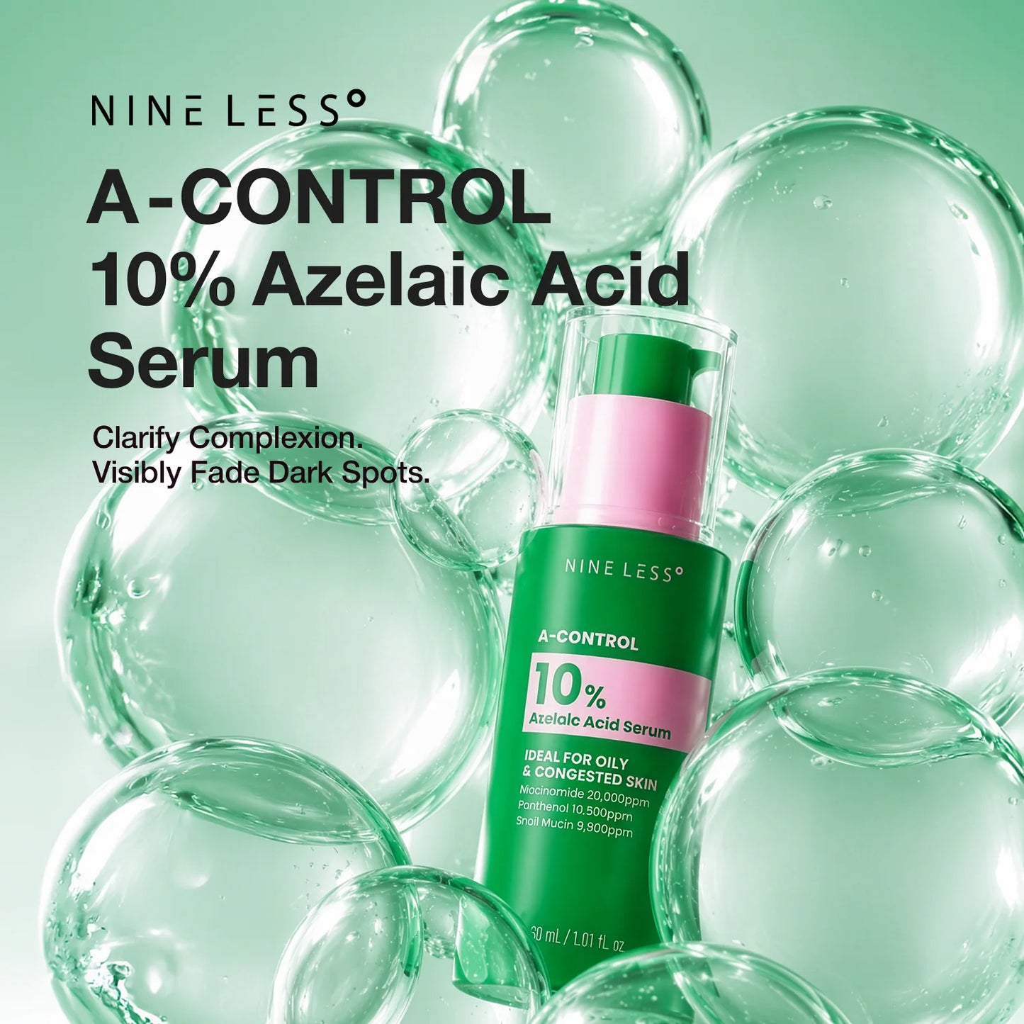 NINELESS A-Control 10% Azelaic Acid Serum 30ml