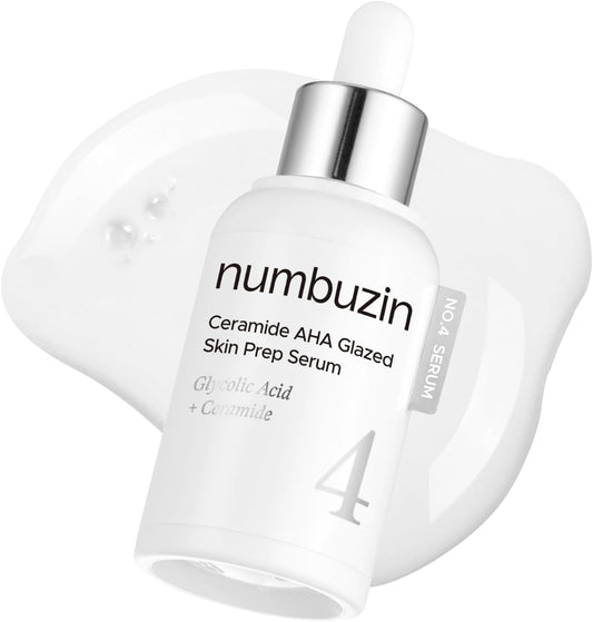 Numbuzin No.4 Ceramide AHA Glazed Skin Prep Serum 30ml