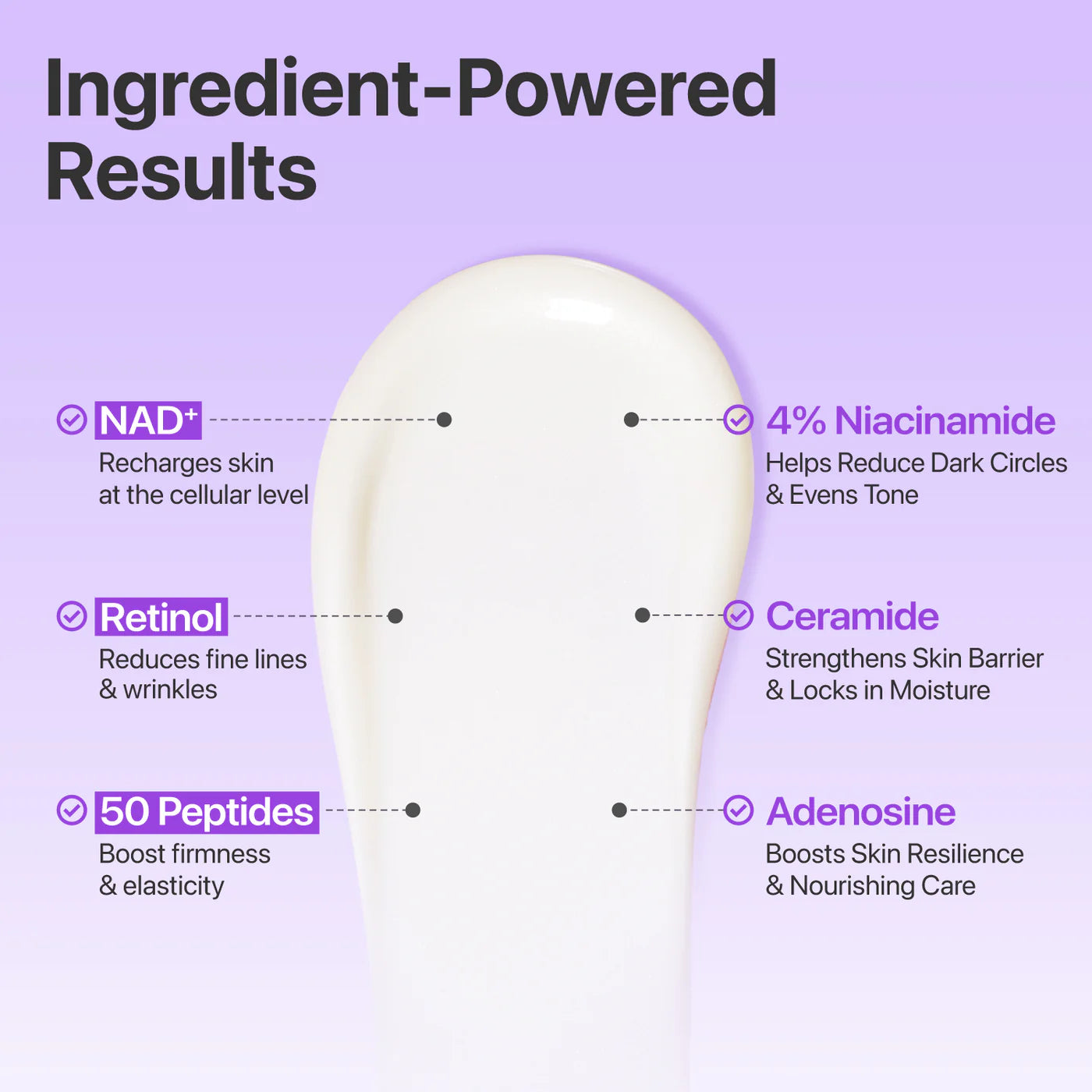 Numbuzin No.9 NAD+ Retinol Volumetox Eye Cream 10ml