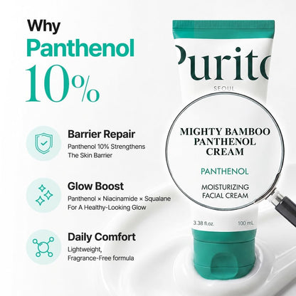 Purito Mighty Bamboo Panthenol Cream 100ml