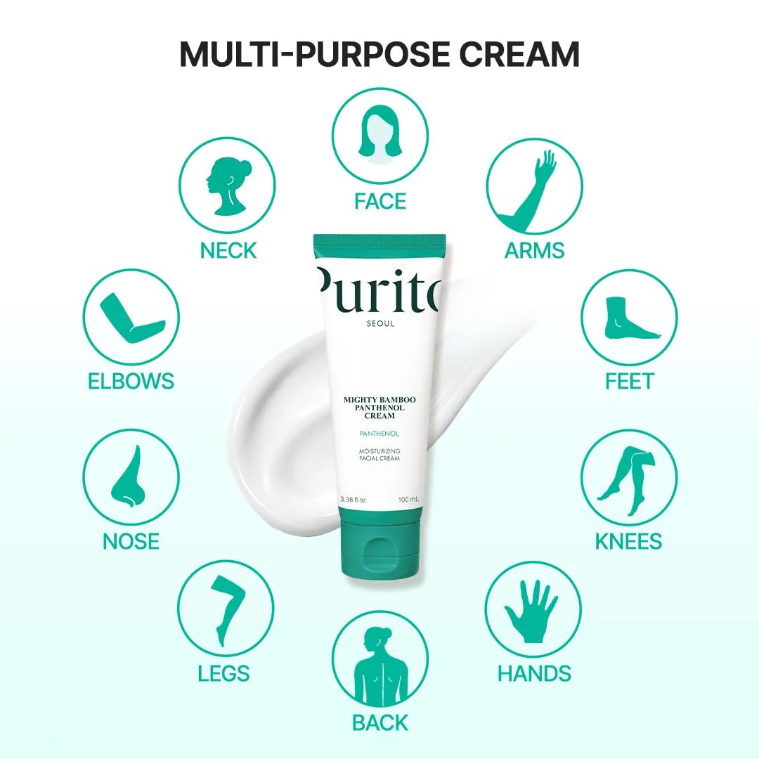 Purito Mighty Bamboo Panthenol Cream 100ml