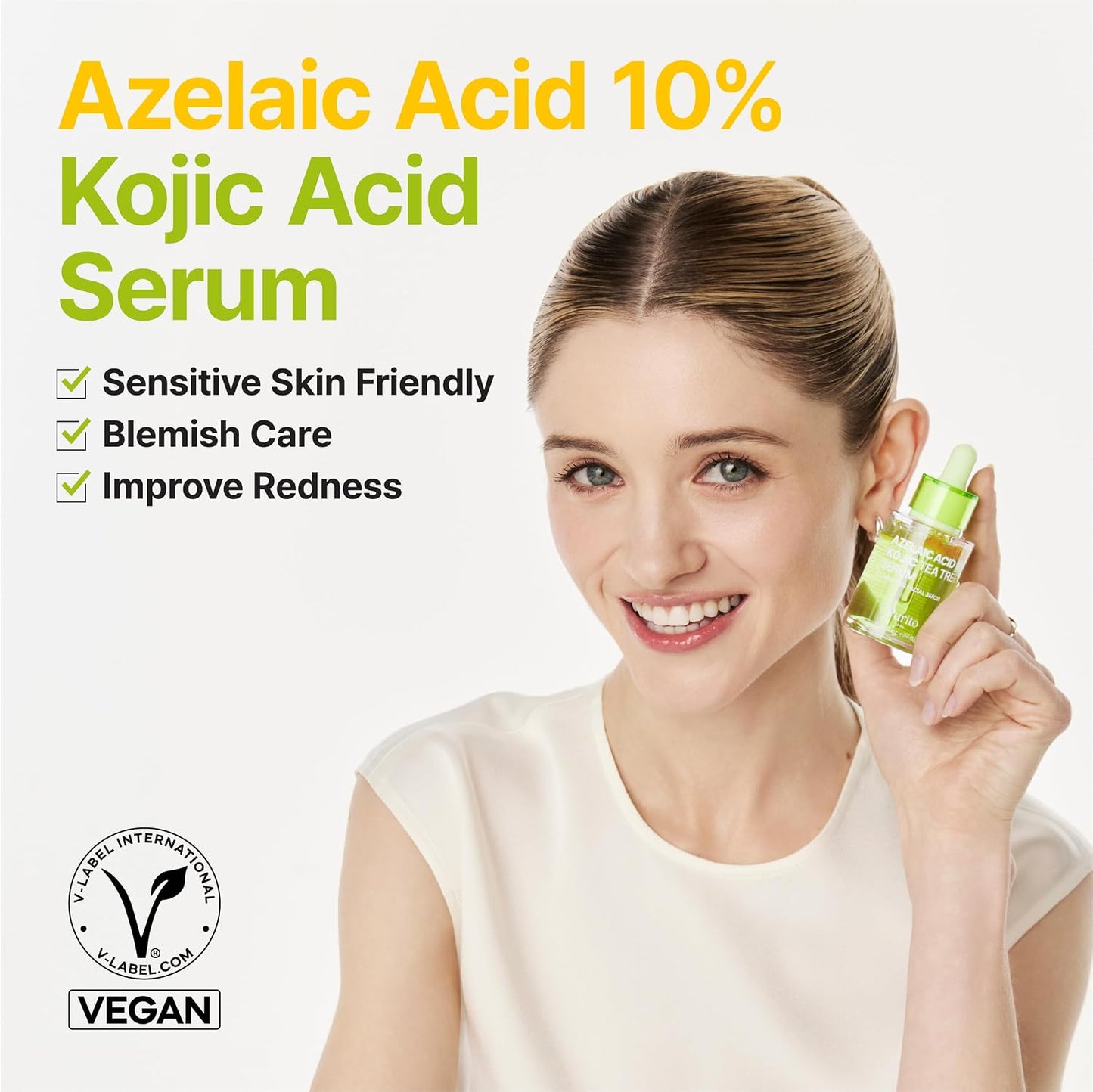 Purito Azelaic Acid 10 Kojic Tea Tree Serum 30ml