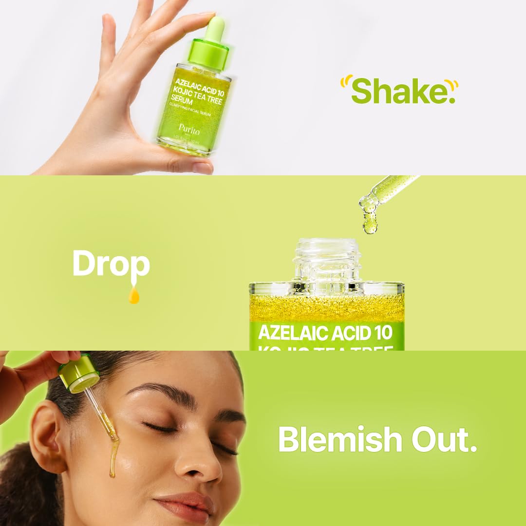 Purito Azelaic Acid 10 Kojic Tea Tree Serum 30ml