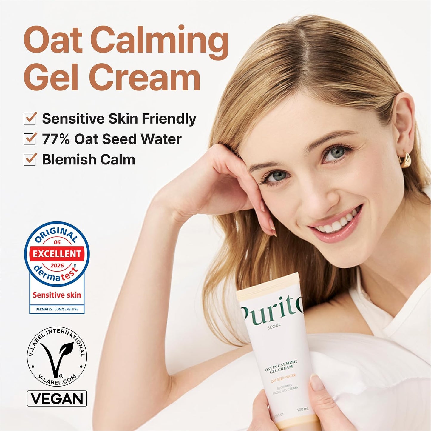 Purito Oat-In Calming Gel Cream 100ml