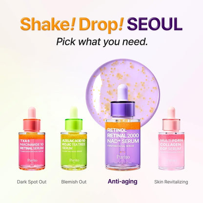 Purito Retinol Retinal 2000 NAD+ Serum 30ml