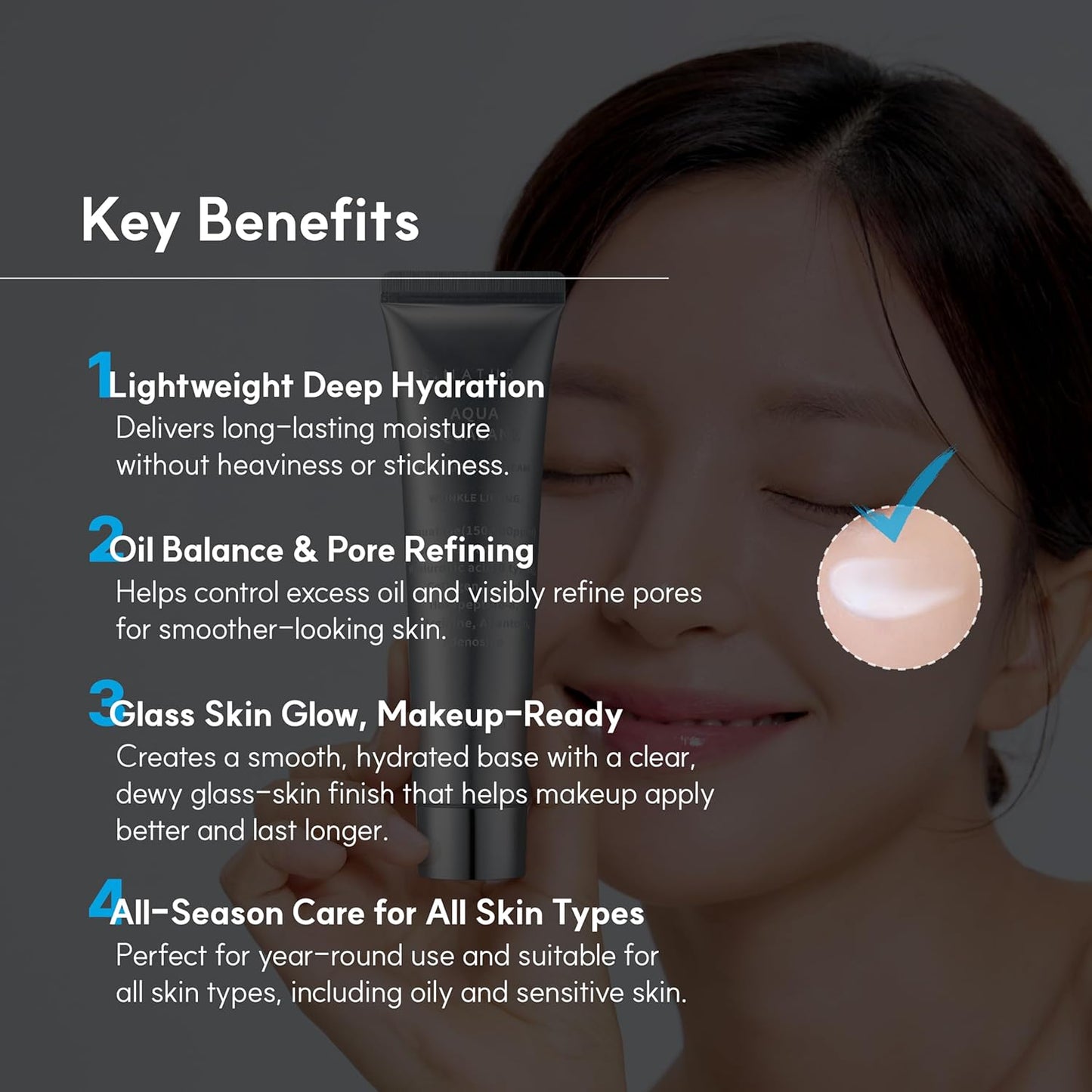 S. Nature Aqua Squalane Moisturising Cream 60ml + 30ml Set