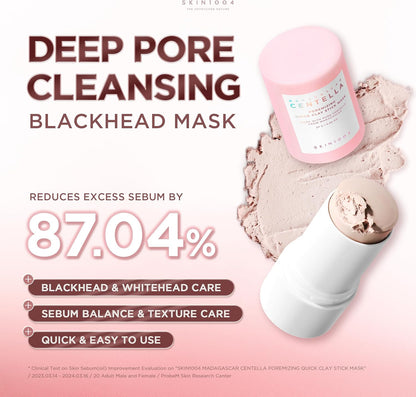 SKIN1004 Madagascar Centella Poremizing Quick Clay Stick Mask 27g