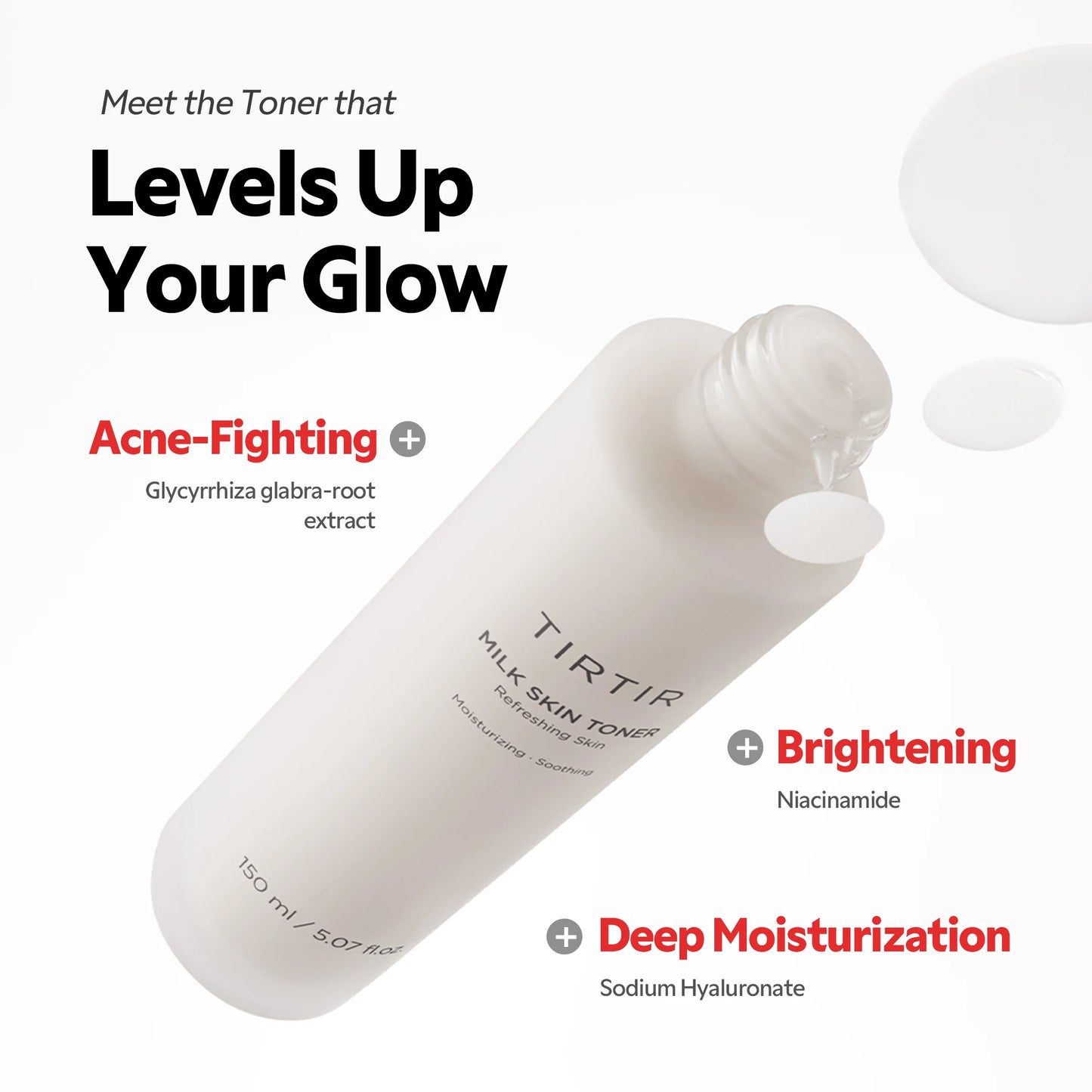 TIRTIR Milk Skin Toner 150ml