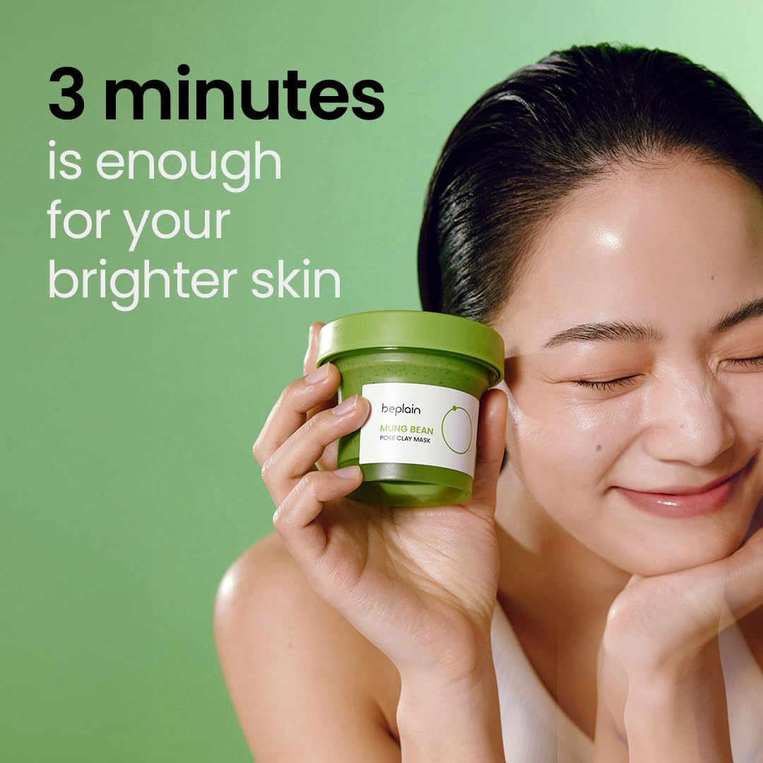 beplain Mung Bean Pore Clay Mask 120ml