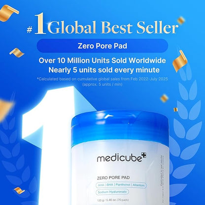medicube Zero Pore Pad 2.0 (70 Pads) 155g