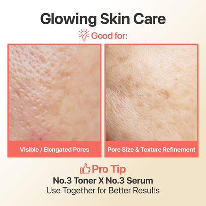 numbuzin No. 3 Super Glowing Essence Toner 200ml